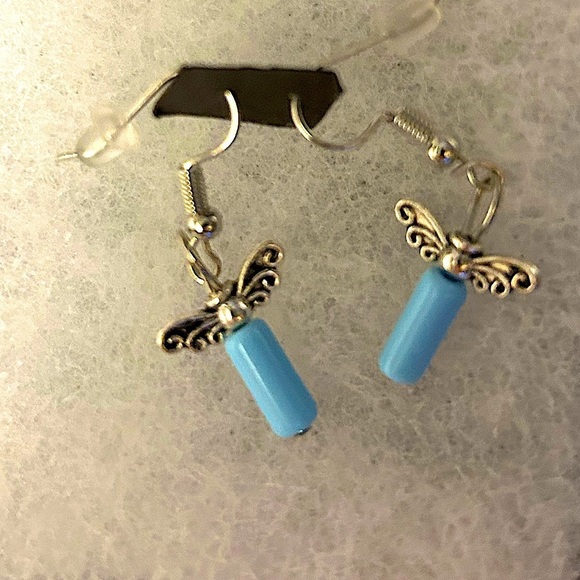 Neiman Marcus Jewelry - Vintage .925 angel candle earrings nwt purple candle with gothic style heaven👼